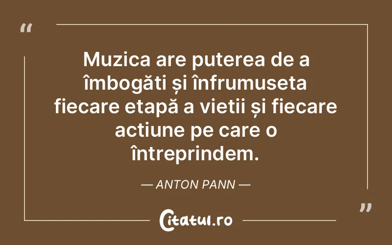 Citat Anton Pann - citate viata