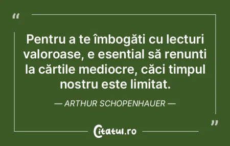 Faptul că venirea noastră pe lume con�...