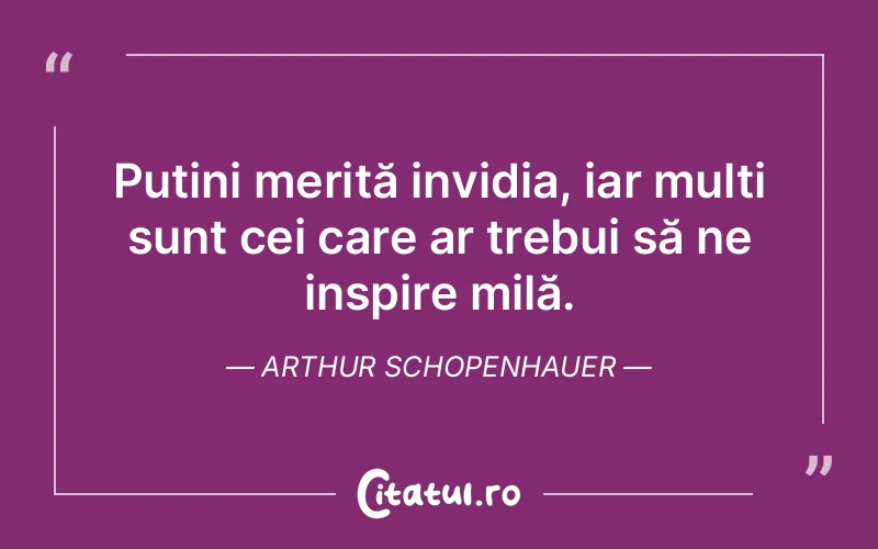 Citat Arthur Schopenhauer - citate viata