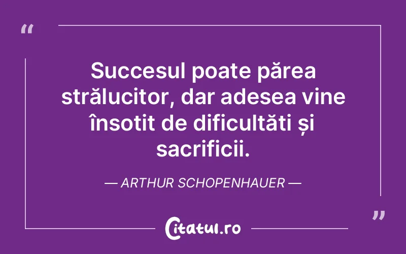 Citat Arthur Schopenhauer - citate viata