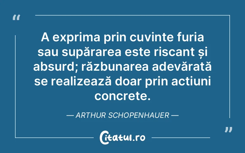 Citat Arthur Schopenhauer - citate viata