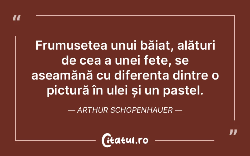 Citat Arthur Schopenhauer - citate viata
