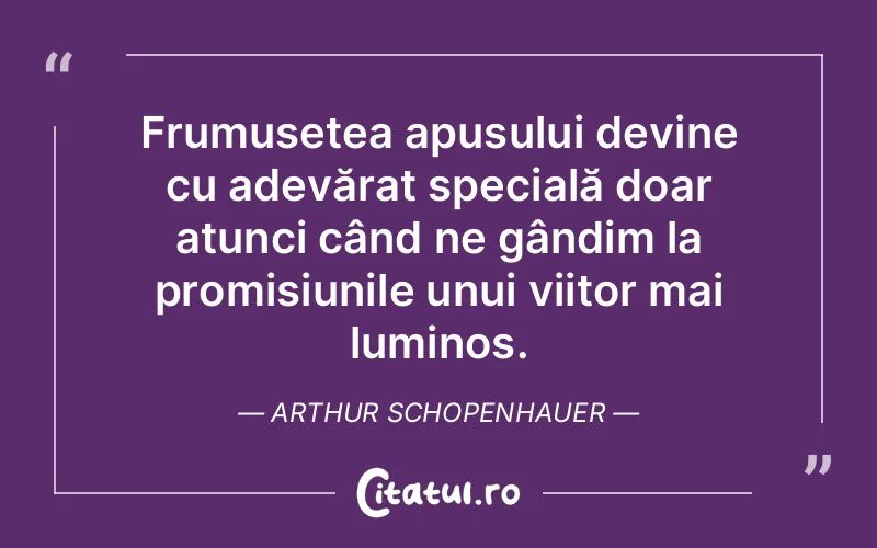 Citat Arthur Schopenhauer - citate viata