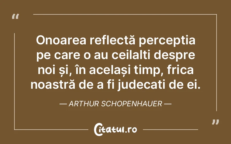 Citat Arthur Schopenhauer - citate viata