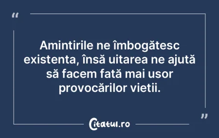 Cei care aleg singurătatea își umplu ...