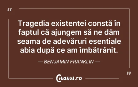 La douăzeci de ani ne bucurăm de viaț...