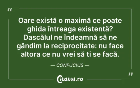Principiul reciprocității poate ghida ... Principiul reciprocității poate ghida ...