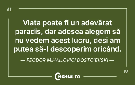 Viața este cu adevărat splendidă, chi... Viața este cu adevărat splendidă, chi...