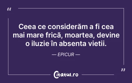 Viaţa este o cetate fără ziduri. Epic... Viaţa este o cetate fără ziduri. Epic...