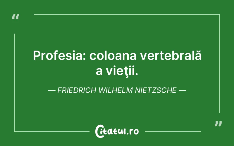Citat Friedrich Wilhelm Nietzsche - citate viata