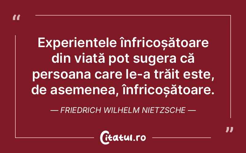 Citat Friedrich Wilhelm Nietzsche - citate viata