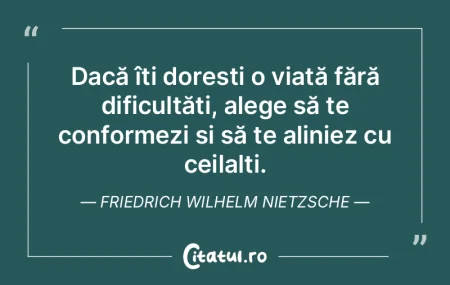 Viața capătă o frumusețe mai profund...