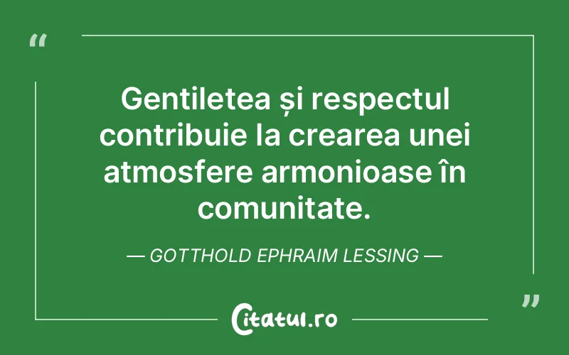 Citat Gotthold Ephraim Lessing - citate viata