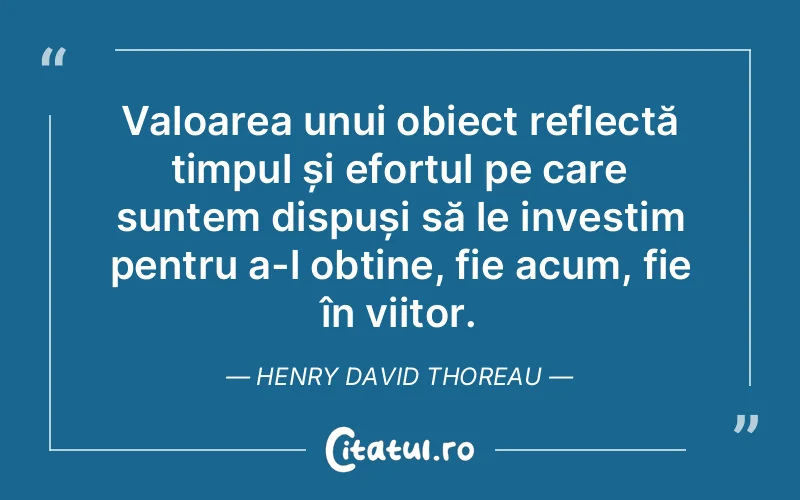Citat Henry David Thoreau - citate viata