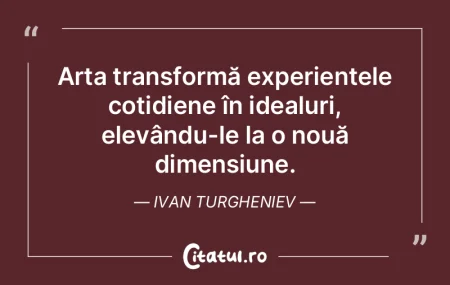 Fiecare existență este formată din zi...