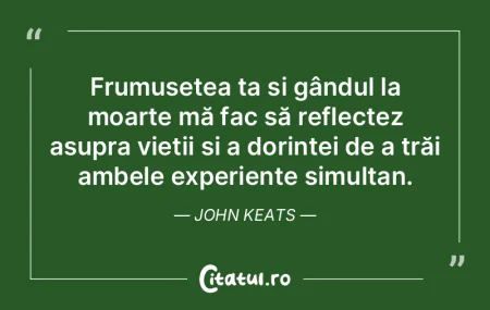 Viața reprezintă promisiunea unei flor... Viața reprezintă promisiunea unei flor...