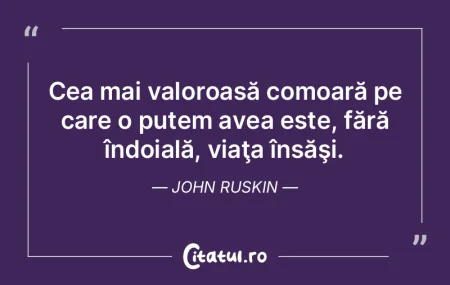 Fiecare zi este o oportunitate de a tră...