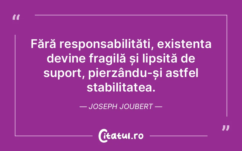 Citat Joseph Joubert - citate viata