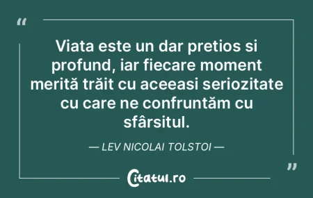 Faptul că adevărata viaţă e în afar... Faptul că adevărata viaţă e în afar...