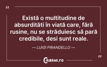 Evoluția este esența existenței. Luth...