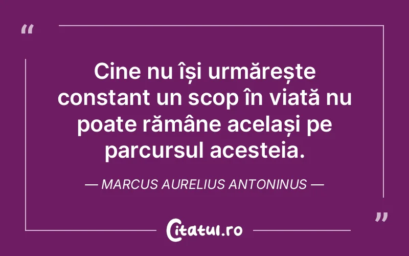 Citat Marcus Aurelius Antoninus - citate viata