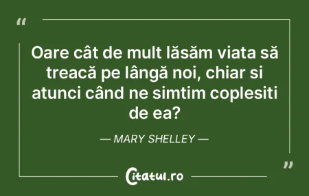 Chiar și cele mai grandioase realizări...