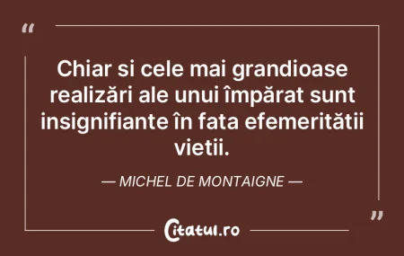 Este important să ne inspirăm doar de ... Este important să ne inspirăm doar de ...