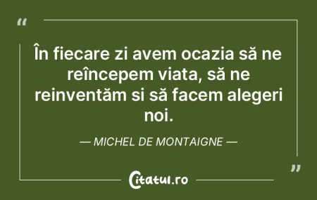 Viața are o valoare care trebuie să se...