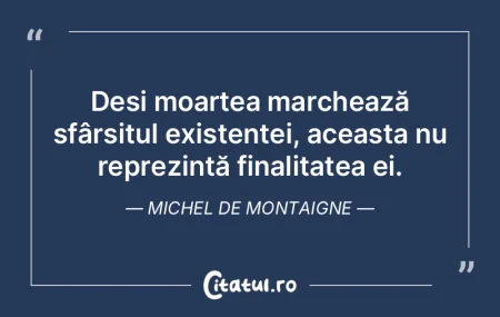 Calea pe care o parcurgem în viață re...