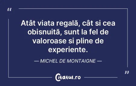 Ne agitam excesiv cu temerile legate de ...