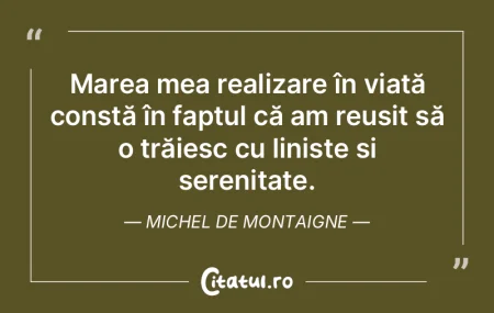 Prefer să trăiesc o viață decentă, ...