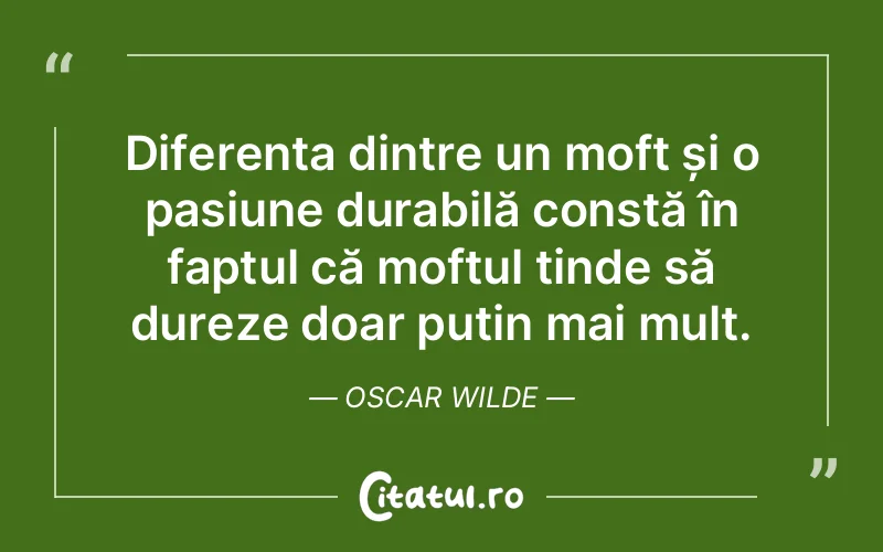 Citat Oscar Wilde - citate viata