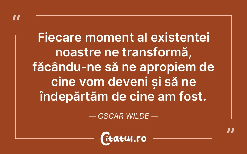 Citat Oscar Wilde - citate viata