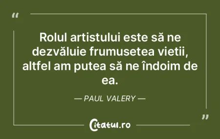 În viață, este important să trăim c... În viață, este important să trăim c...