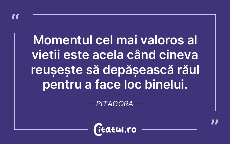 Citat Pitagora - citate viata