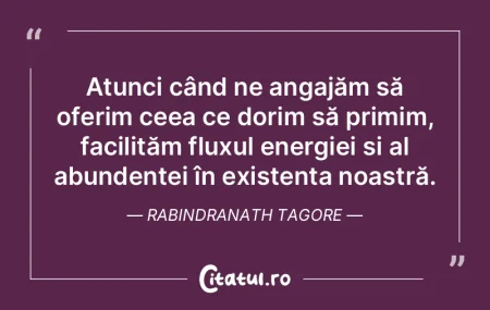 Faptul că trăim reprezintă o continu�...