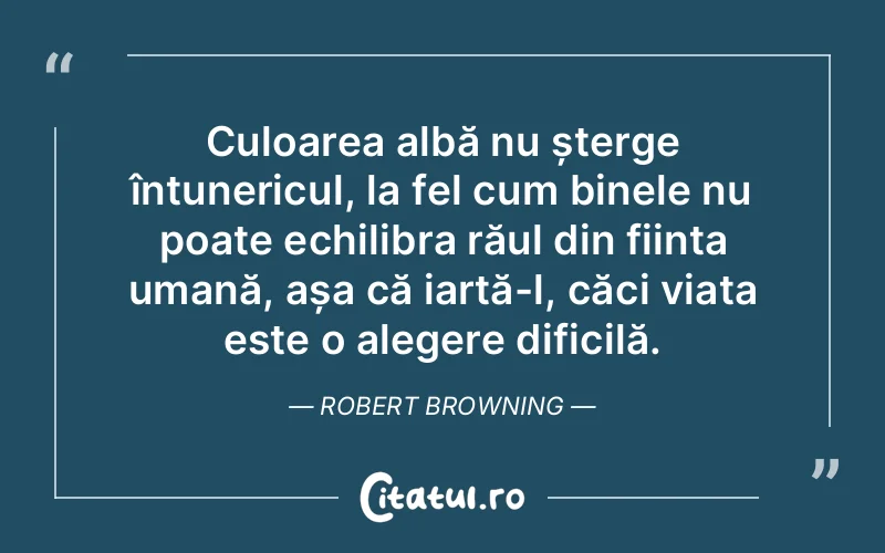 Citat Robert Browning - citate viata