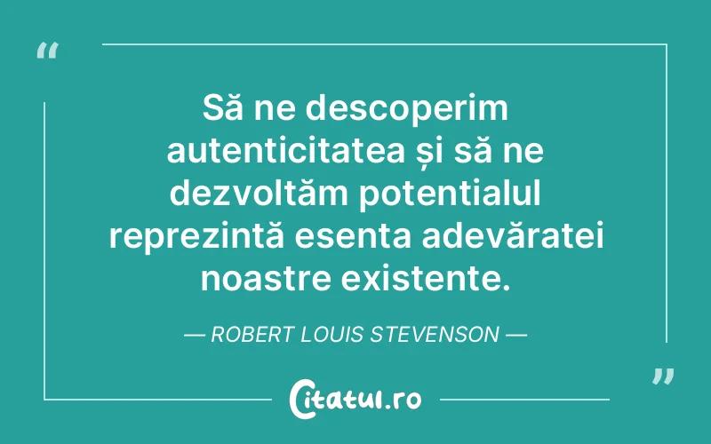 Citat Robert Louis Stevenson - citate viata