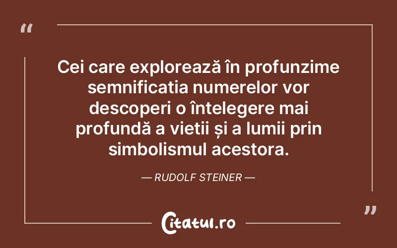 Citat Rudolf Steiner - citate viata