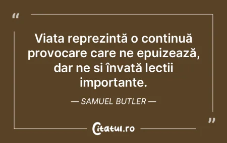 Fără dorințe, viața ar rămâne stat... Fără dorințe, viața ar rămâne stat...