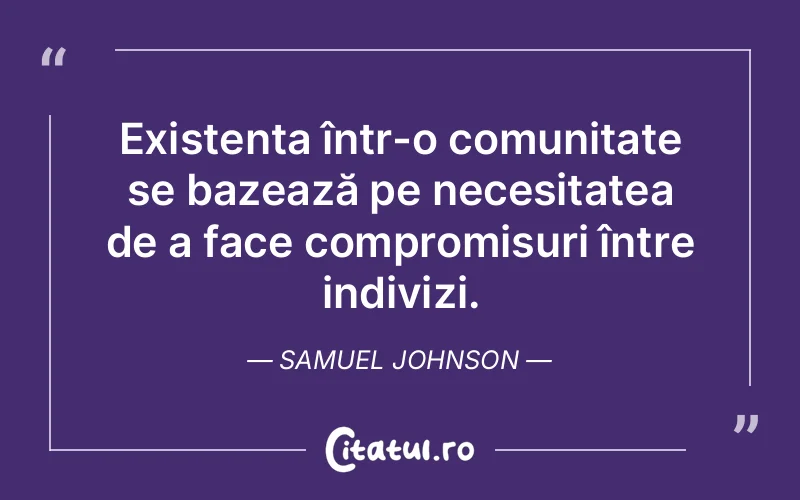 Citat Samuel Johnson - citate viata