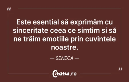 Viața unei persoane reflectă adesea cu...