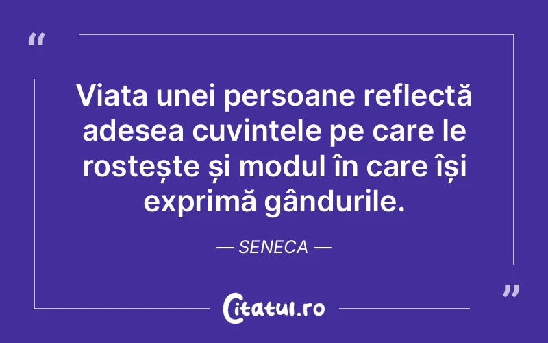 Citat Seneca - citate viata