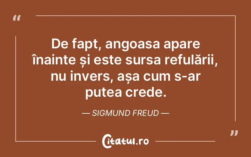 Citat Sigmund Freud - citate viata