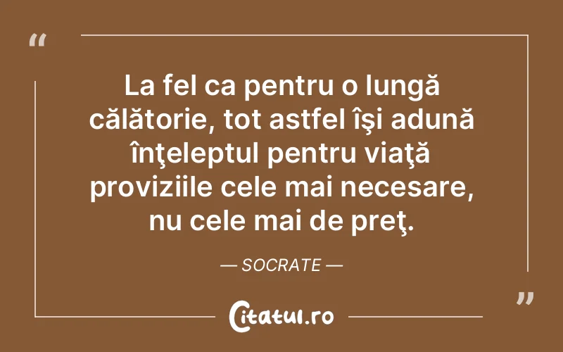 Citat Socrate - citate viata