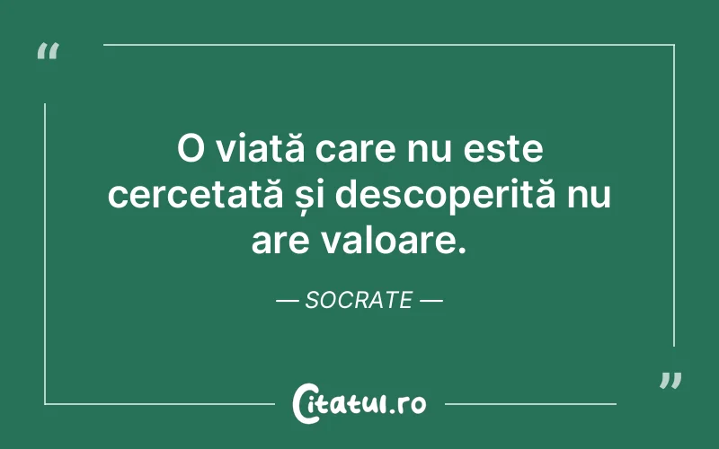 Citat Socrate - citate viata