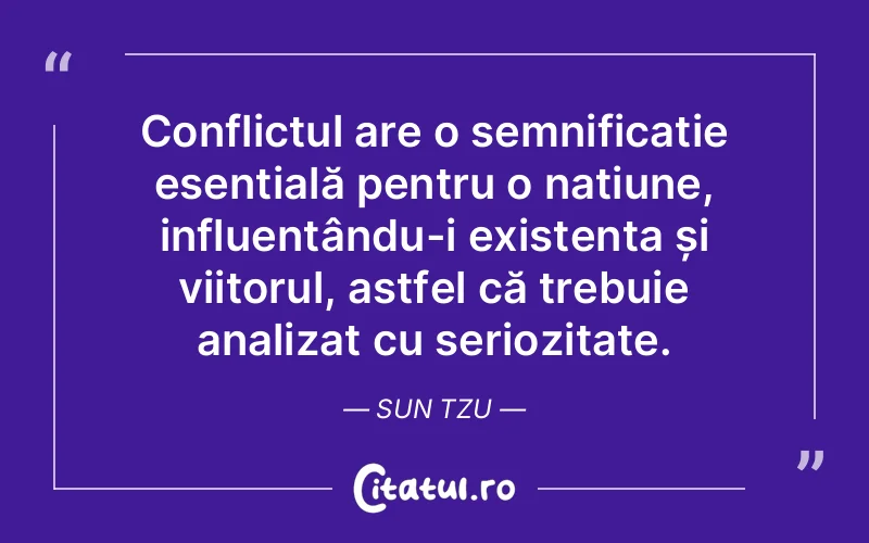 Citat Sun Tzu - citate viata