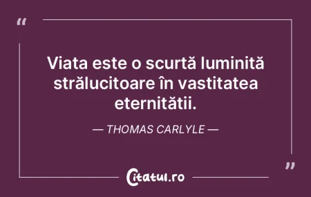 O existență trăită cu adevărat este... O existență trăită cu adevărat este...