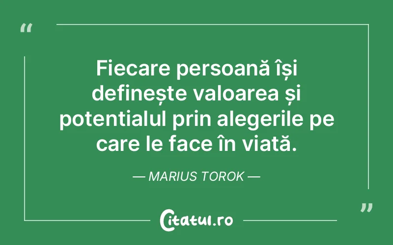 Citat Marius Torok - citate viata