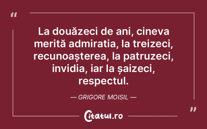Citat Grigore Moisil - citate viata